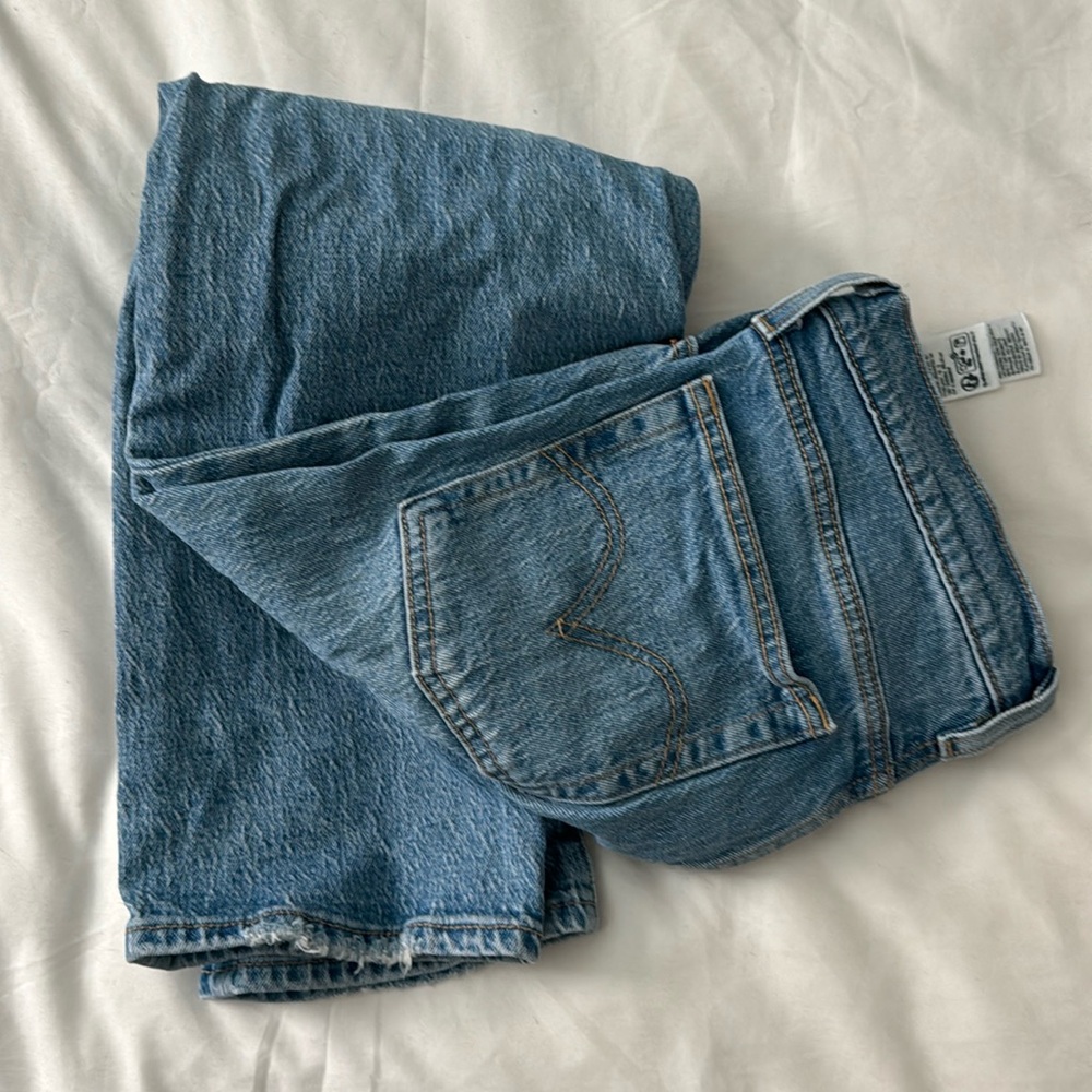 Levi Wedgie Straight Denim Jeans